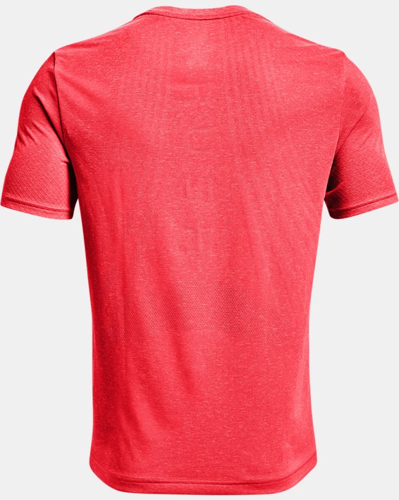 Men's UA RUSH™ Seamless Strength Short Sleeve, Red, pdpMainDesktop image number 6
